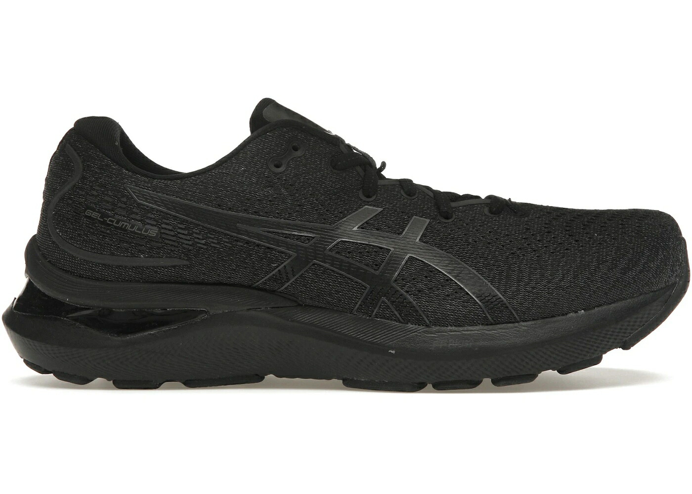 アシックス 黒色 ブラック スニーカー メンズ ASICS GEL-CUMULUS 24 BLACK / BLACK BLACK
