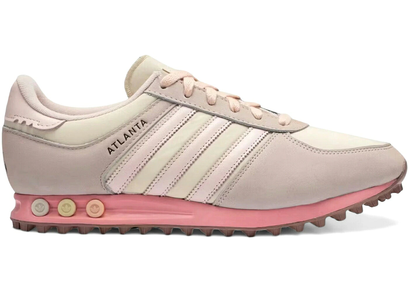 アディダス ジョージアの州都 調教師 白いこと 白いこと さくら色 スニーカー メンズ ADIDAS ATLANTA TRAINER THE WHITAKER GROUP DO NOT DUPLICATE 404 PEACHTREE / OFF WHITE PINK