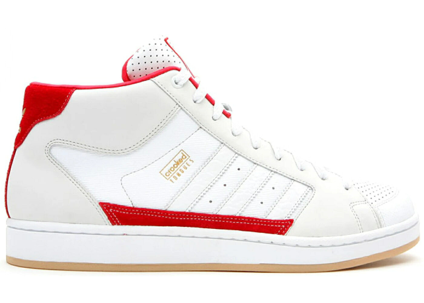 アディダス 白いこと 白いこと レガシー スニーカー メンズ ADIDAS SUPERSKATE CROOKED TONGUES BANGKOK BBQ / WHITE LEGACY TORO