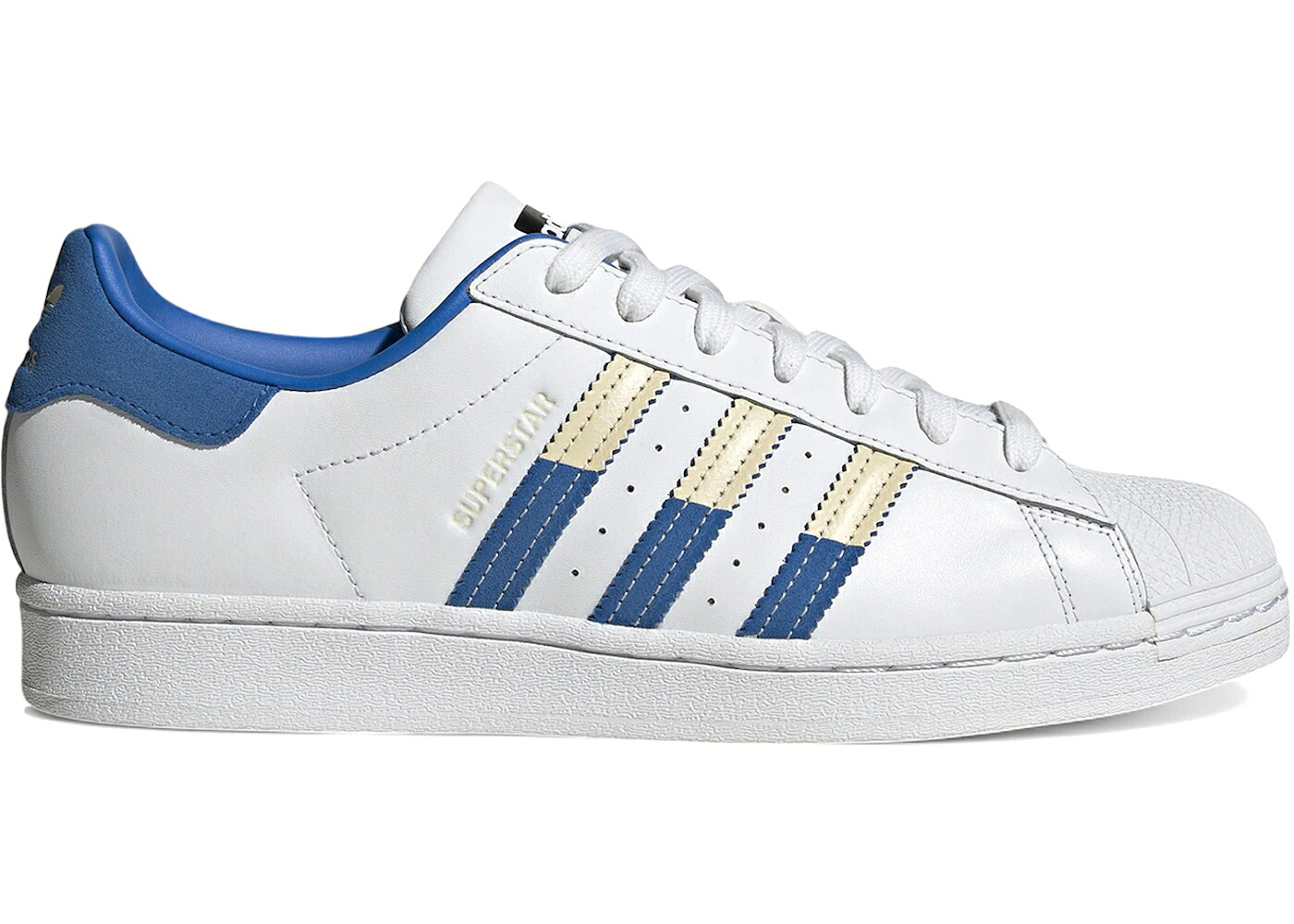 アディダス はやりっ児 白いこと 白いこと 砂色 砂子 スニーカー メンズ ADIDAS SUPERSTAR WHITE ROYAL SAND STRATA / CLOUD WHITE SAND STRATA BRIGHT