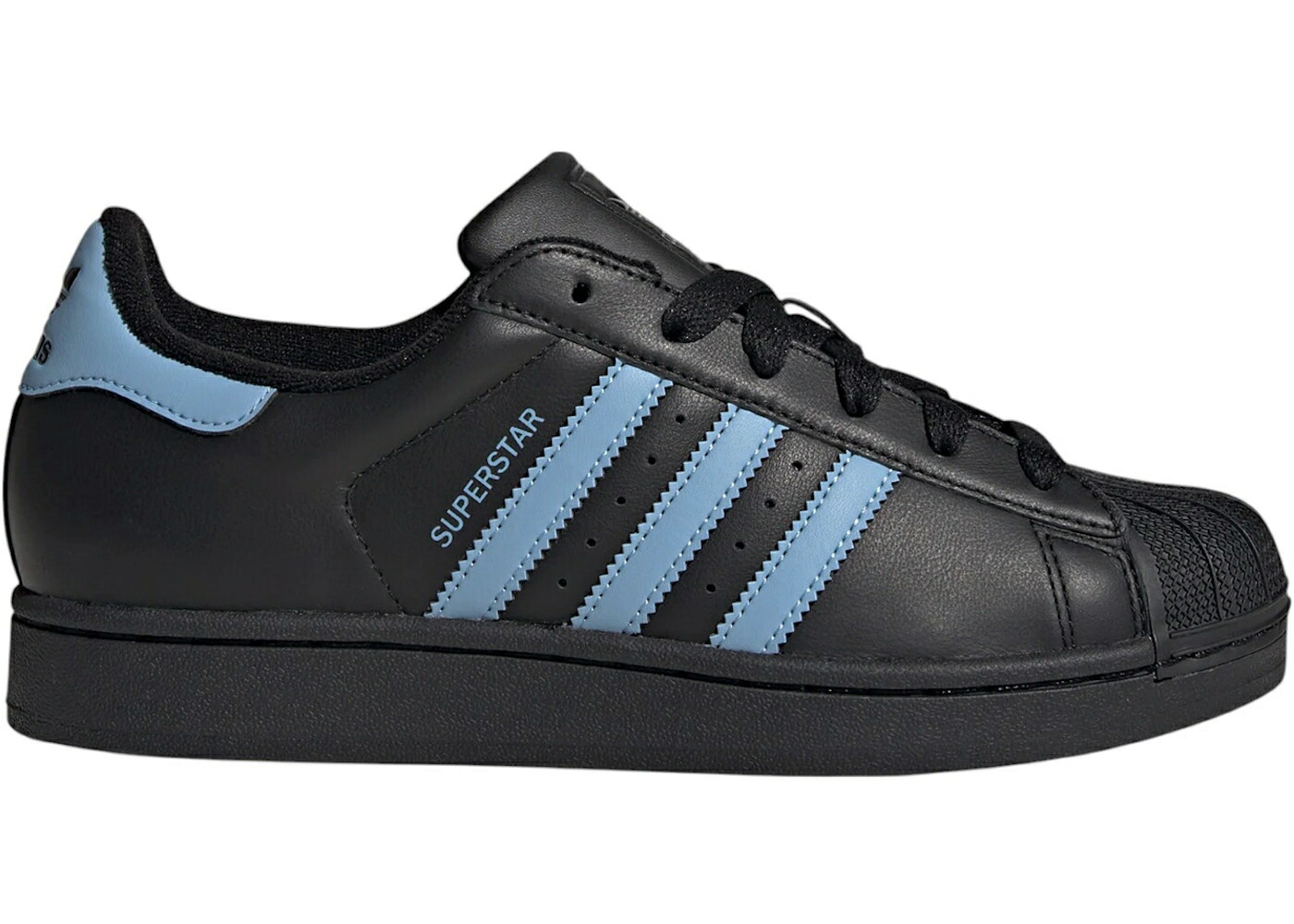 アディダス はやりっ児 中核グループ 黒いこと 黒いこと 青み 青色 WOMEN\u0027S スニーカー レディース ADIDAS SUPERSTAR II CORE BLACK ASH BLUE (WOMEN\u0027S) / CORE BLACK ASH BLUE CORE BLACK