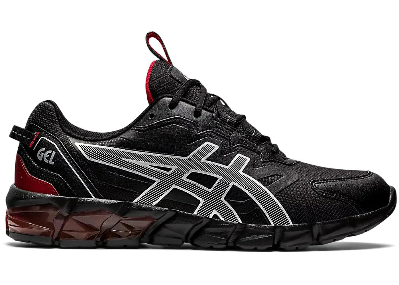 アシックス 黒いこと 黒いこと 白いこと 白いこと 古典派音楽 赤 赤いこと スニーカー メンズ ASICS GEL-QUANTUM 90 3 BLACK WHITE CLASSIC RED / BLACK CLASSIC RED