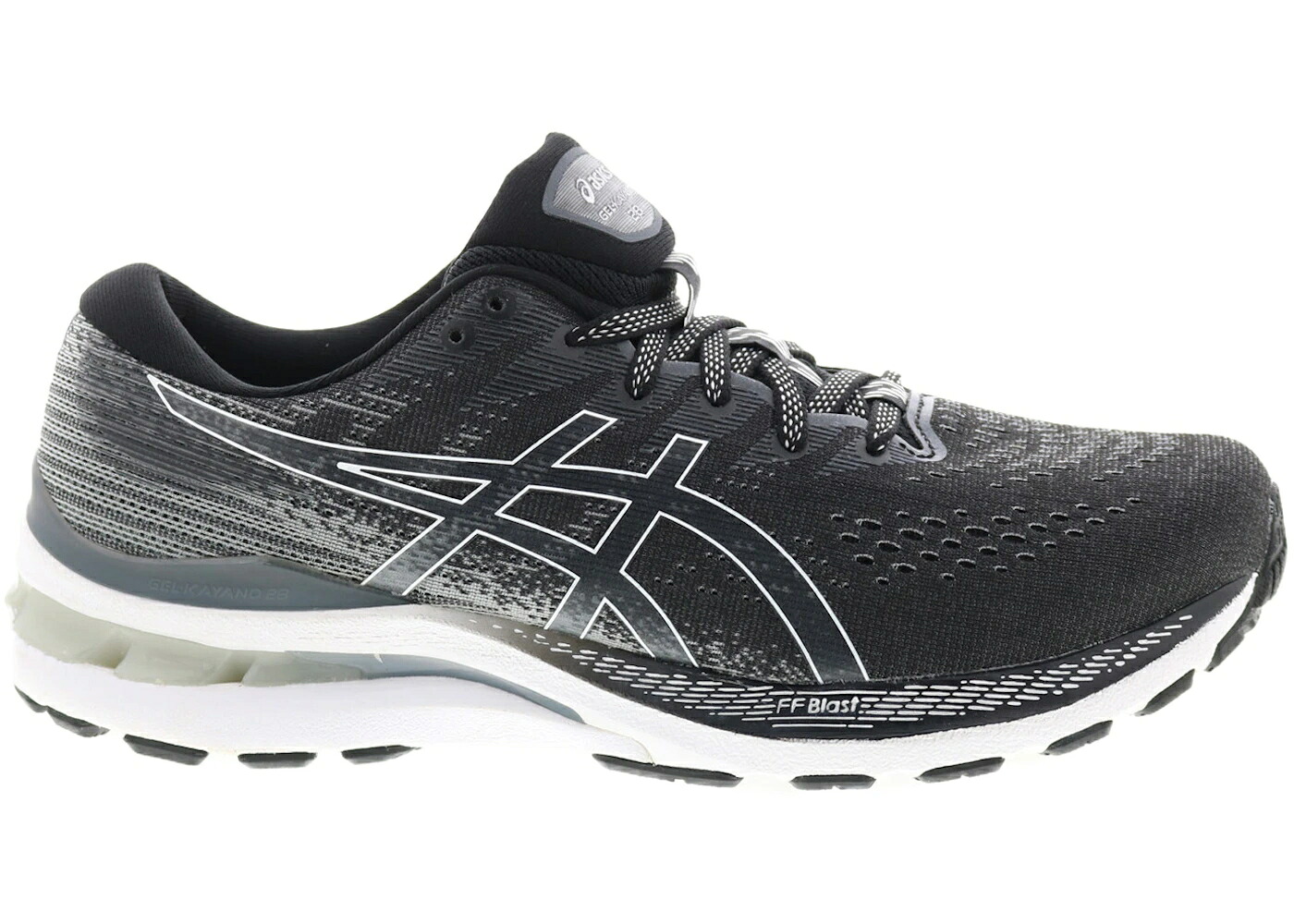 アシックス 黒いこと 黒いこと 白いこと 白いこと 炭素 衣料繊維 スニーカー メンズ ASICS GEL-KAYANO 28 BLACK WHITE CARBON FIBER / BLACK WHITE