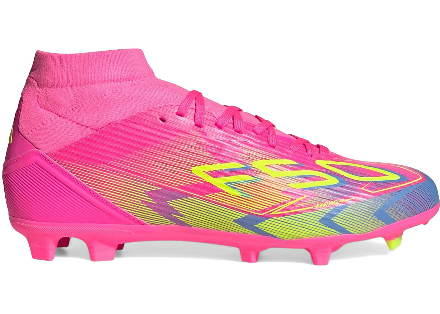 アディダス 白星 サクラ色 青み 青色 WOMEN\u0027S スニーカー レディース ADIDAS F50 LEAGUE MID-CUT FG MYSTIC VICTORY PACK (WOMEN\u0027S) / LUCID PINK LUCID LEMON BLUE
