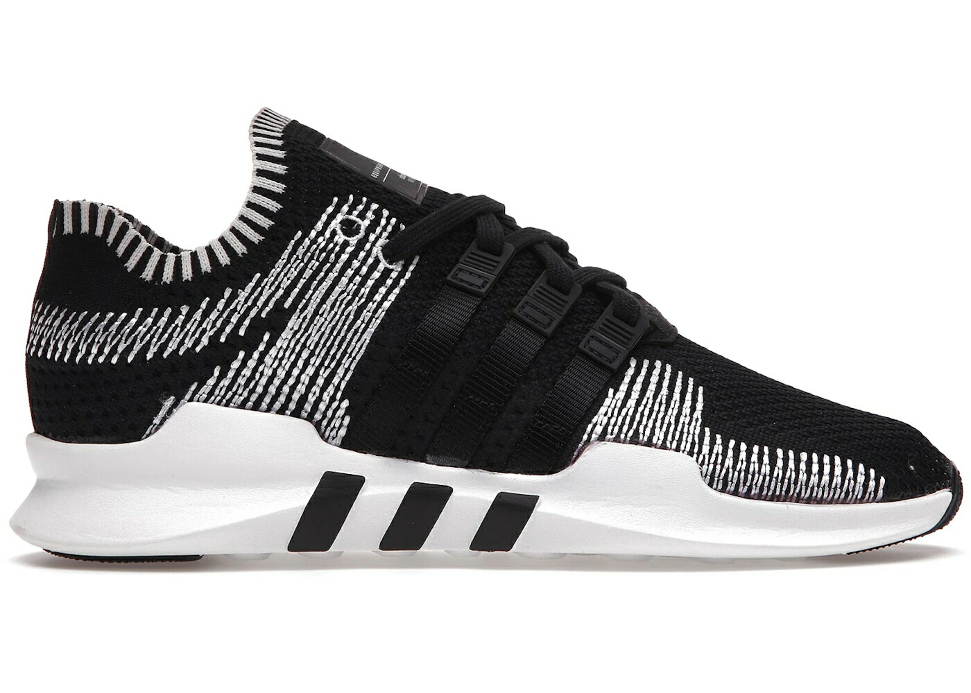 アディダス 黒いこと 黒いこと 白いこと 白いこと 中核グループ スニーカー メンズ ADIDAS EQT SUPPORT ADV PRIMEKNIT BLACK WHITE / CORE BLACK CORE BLACK FOOTWEAR