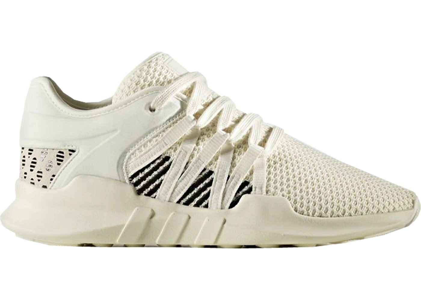 アディダス 白色 ホワイト コア 黒色 ブラック WOMEN'S スニーカー レディース ADIDAS EQT RACING ADV OFF WHITE (WOMEN'S) / OFF WHITE OFF WHITE CORE BLACK