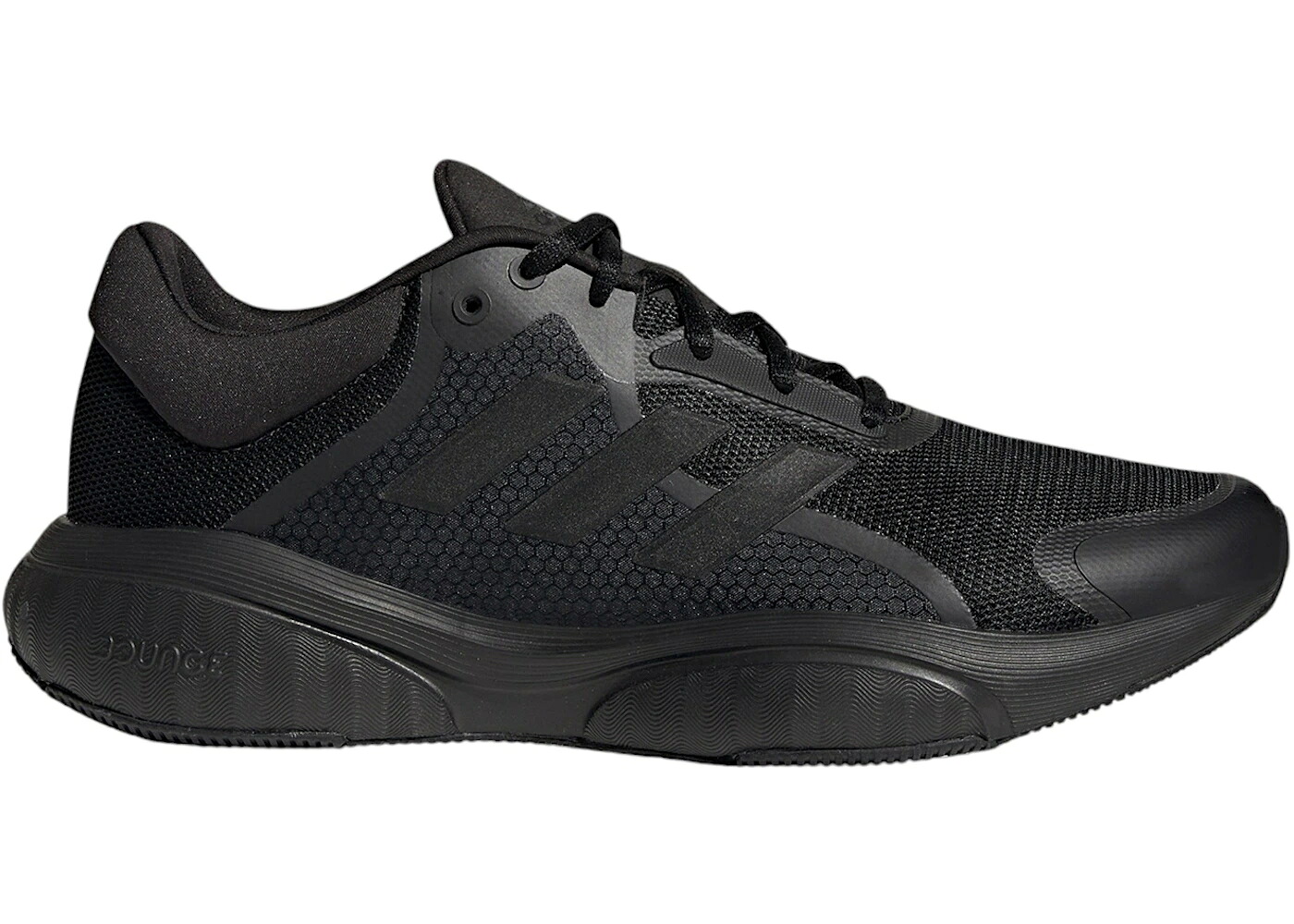 アディダス 受け答え 中核グループ 黒いこと 黒いこと スニーカー メンズ ADIDAS RESPONSE CORE BLACK / CORE BLACK CORE BLACK CORE BLACK