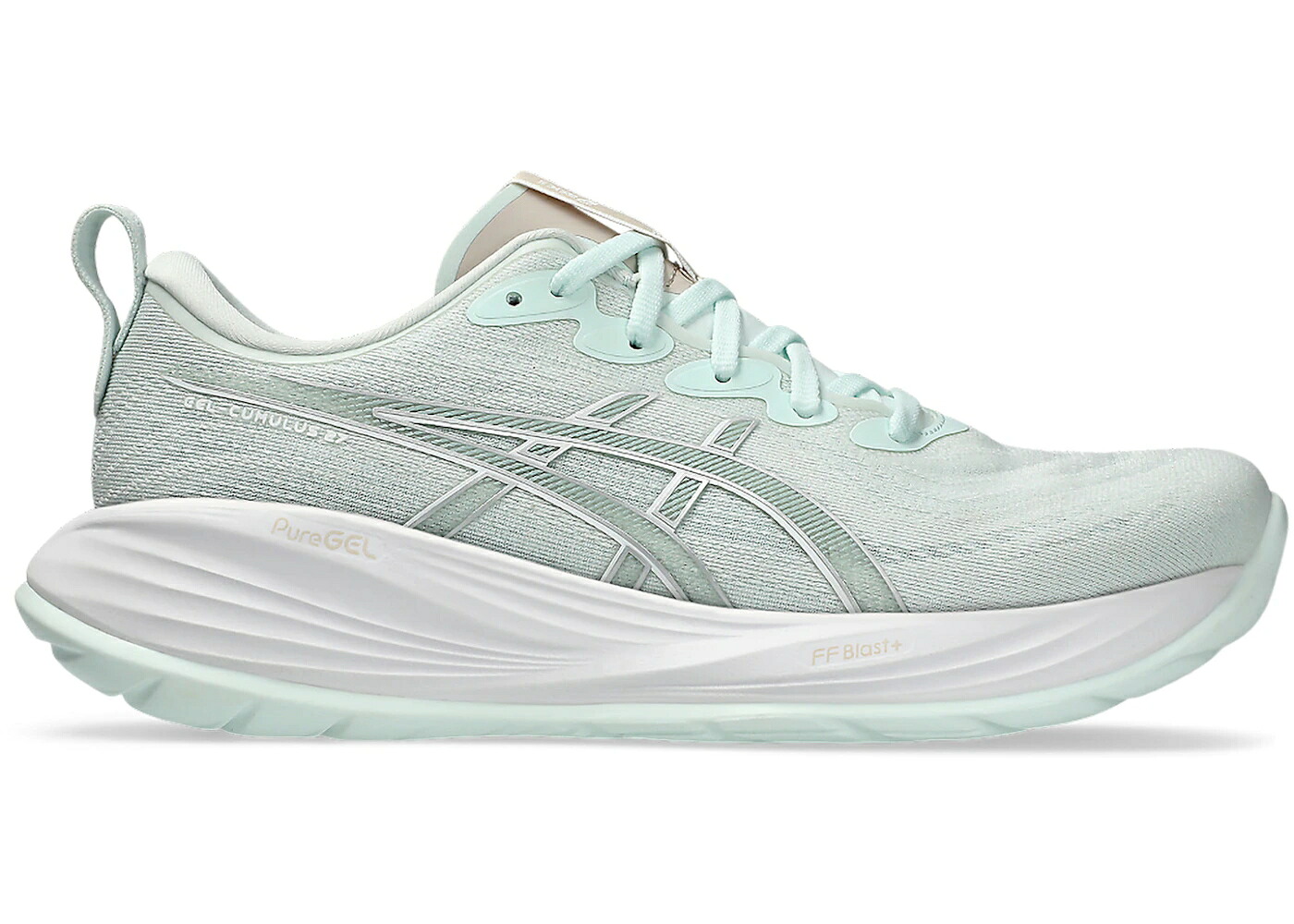 アシックス 純一無雑 アクア 白いこと 白いこと スニーカー メンズ ASICS GEL-CUMULUS 27 PURE AQUA WHITE / PURE AQUA WHITE