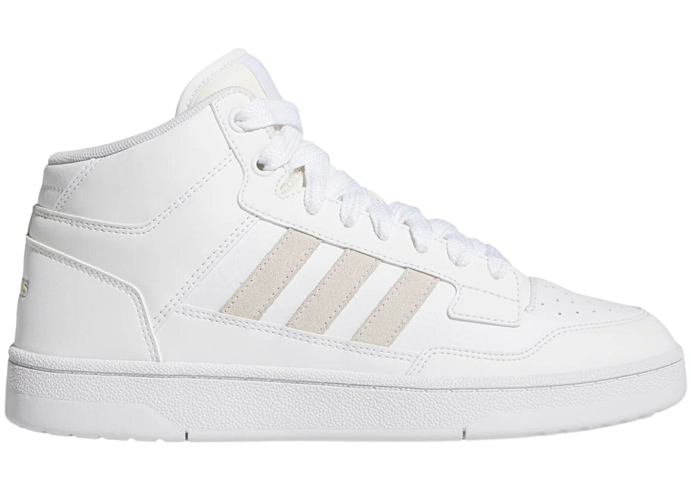 アディダス コート ミッド 白色 ホワイト コア スニーカー メンズ ADIDAS RAPID COURT MID TRIPLE WHITE / CLOUD WHITE CORE WHITE CLOUD｜スニケス 42,540円