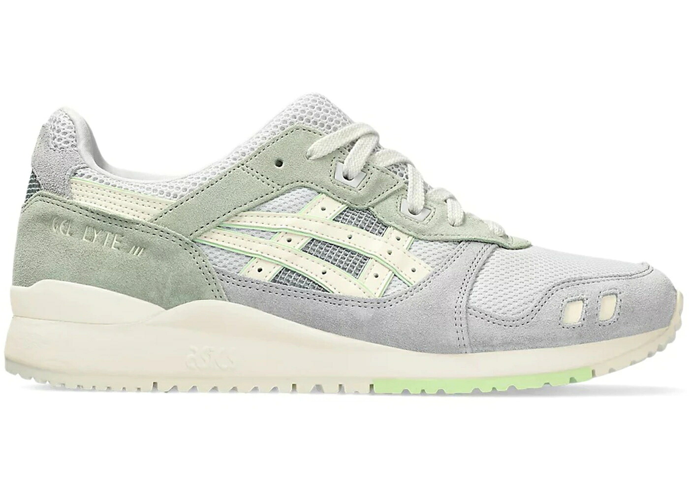 アシックス ゲルライト 灰色 グレー クリーム スニーカー メンズ ASICS GEL-LYTE III OG GLACIER GREY CREAM / GLACIER GREY CREAM｜スニケス
