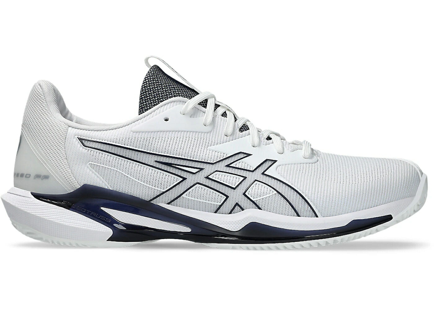 アシックス 素早さ 白いこと 白いこと A.P.C. スニーカー メンズ ASICS SOLUTION SPEED FF 3 CLAY WHITE MIDNIGHT / WHITE MIDNIGHT