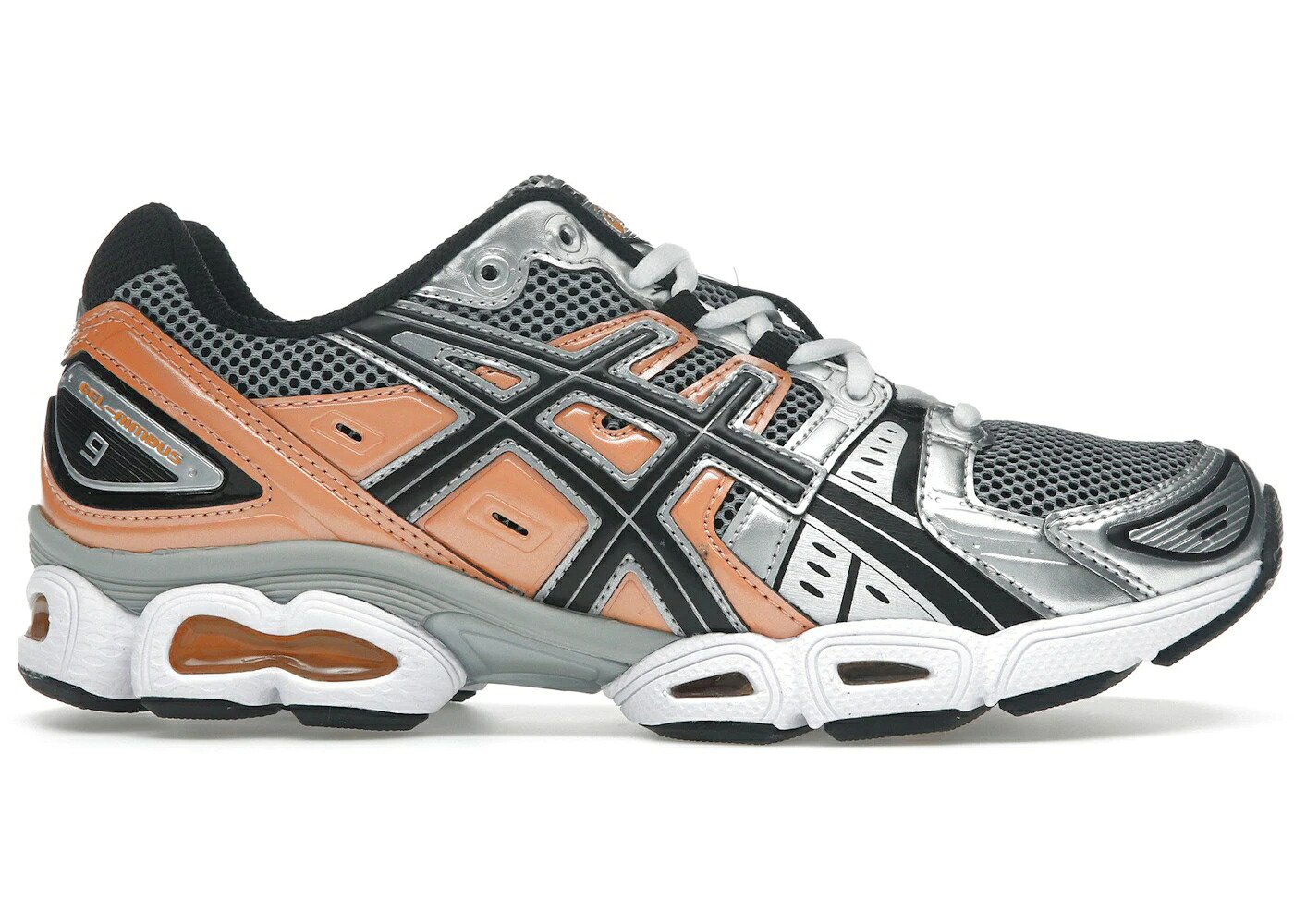 アシックス 橙 オレンジ色 スニーカー メンズ ASICS GEL-NIMBUS 9 SHEET ROCK ORANGE LILY / SHEET ROCK ORANGE LILY