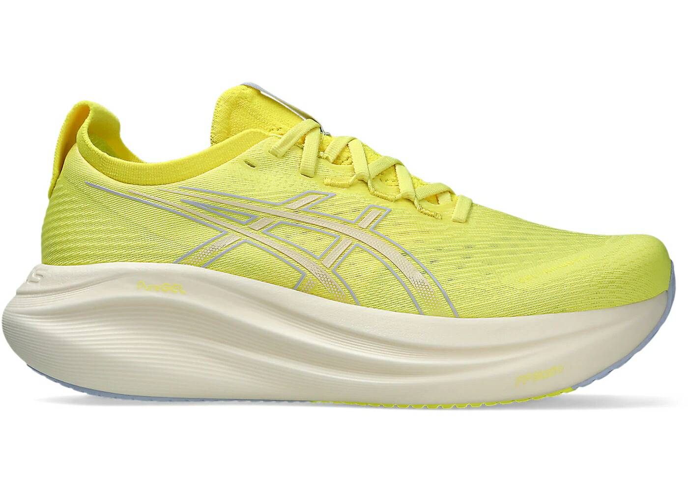 アシックス 皮膚軟化剤 スニーカー メンズ ASICS GEL-NIMBUS 27 CITRON CREAM / CITRON CREAM