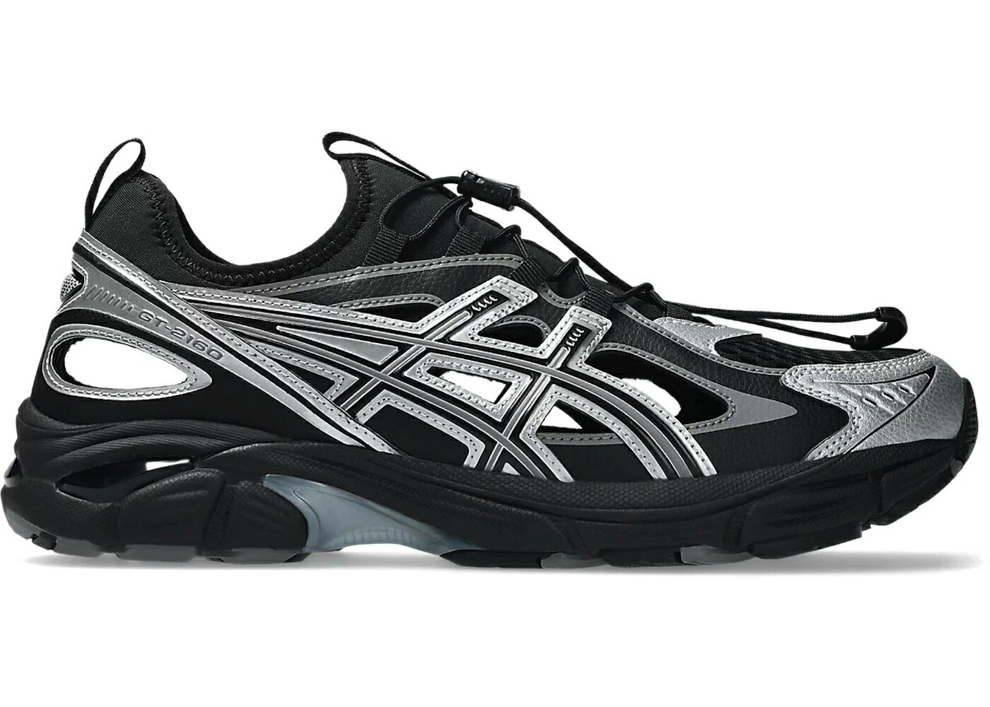 アシックス 黒色 ブラック ピュア 銀色 シルバー スニーカー メンズ ASICS GT-2160 BREEZE BLACK PURE SILVER / BLACK PURE SILVER