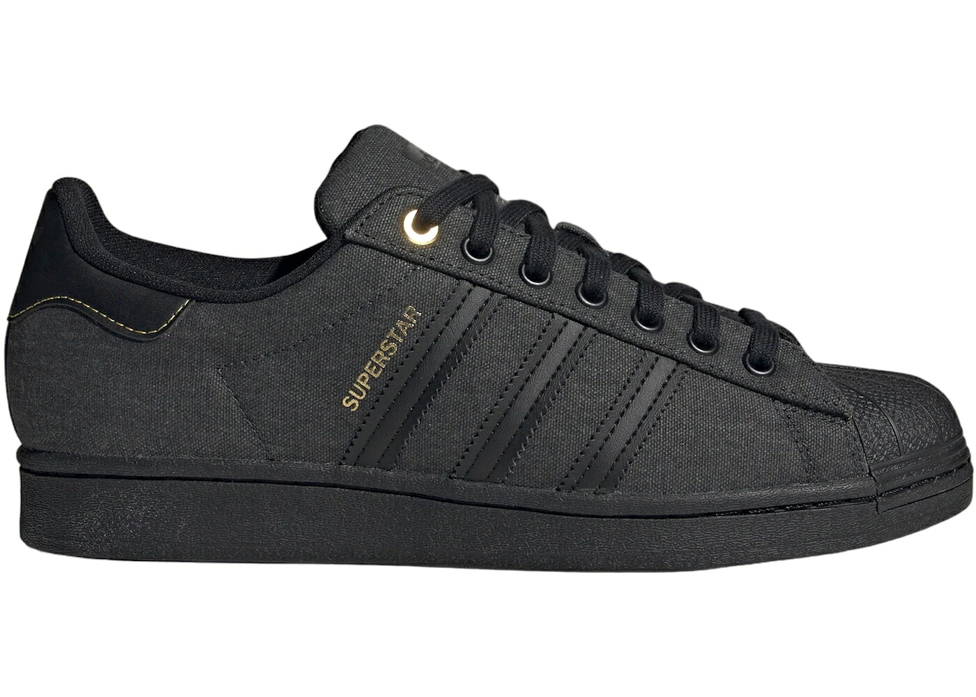 アディダス スーパースター カーボン コア 黒色 ブラック ゴールド スニーカー メンズ ADIDAS SUPERSTAR CARBON CORE BLACK GOLD METALLIC / CARBON CORE BLACK GOLD METALLIC