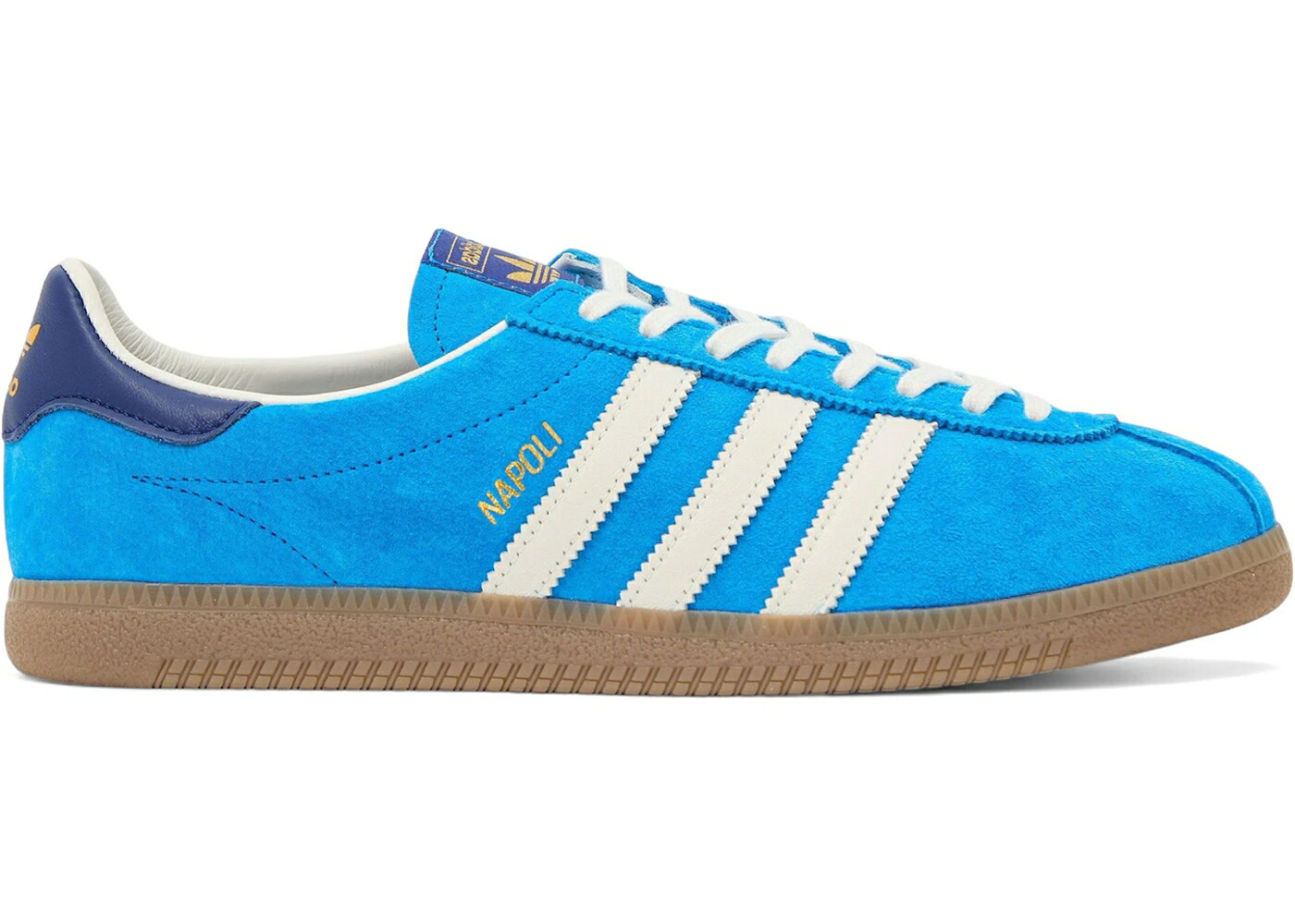 アディダス 青味 青み 白いこと 白いこと スニーカー メンズ ADIDAS NAPOLI FORZA / BLUE WHITE GUM