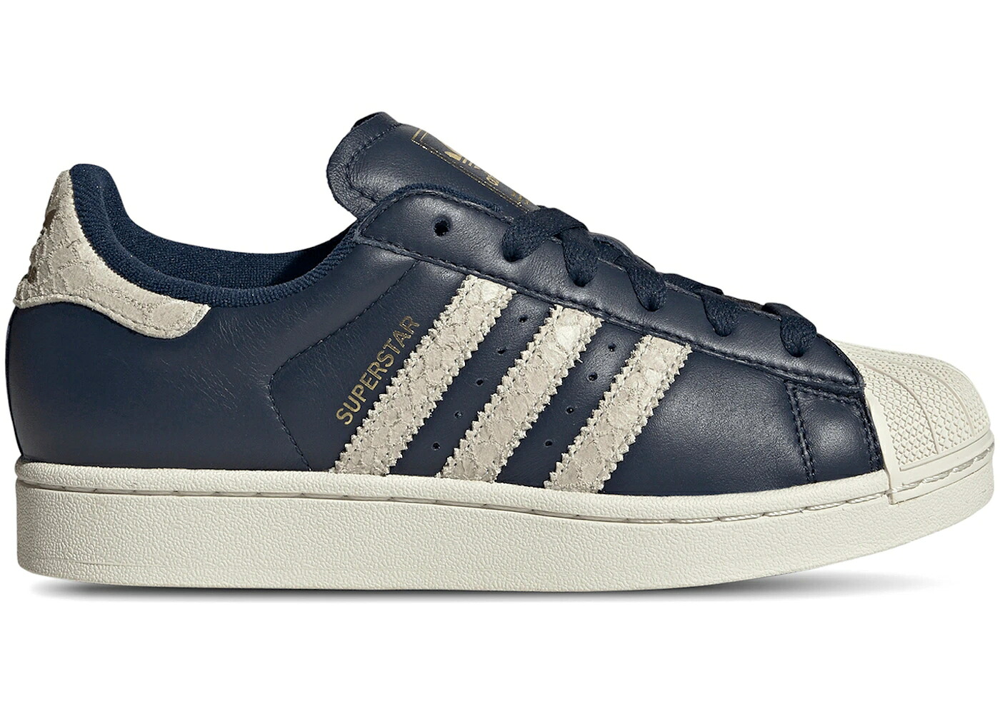 アディダス スーパースター ナイト 藍色 インディゴ 白色 ホワイト ゴールド WOMEN'S スニーカー レディース ADIDAS SUPERSTAR II NIGHT INDIGO OFF WHITE SNAKESKIN (WOMEN'S) / NIGHT INDIGO OFF WHITE GOLD 45,300円