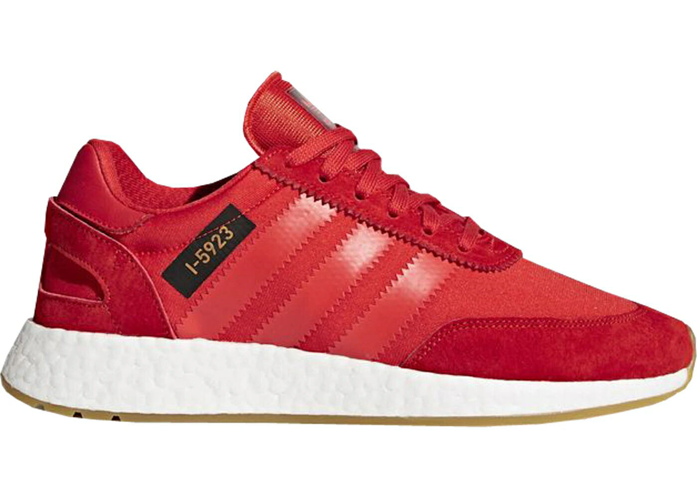 アディダス コア 赤 レッド 白色 ホワイト スニーカー メンズ ADIDAS I-5923 CORE RED / CORE RED FOOTWEAR WHITE GUM 3|スニケス