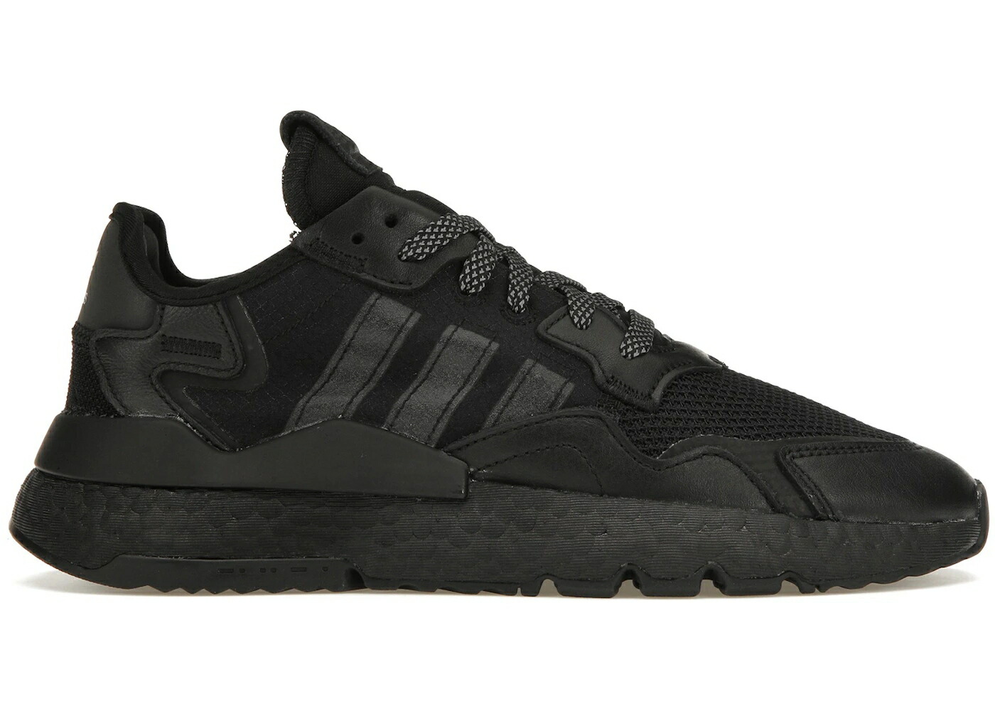 アディダス ジョガーパンツ 黒いこと 黒いこと 中核グループ スニーカー メンズ ADIDAS NITE JOGGER TRIPLE BLACK (2020) / CORE BLACK CORE BLACK CORE BLACK