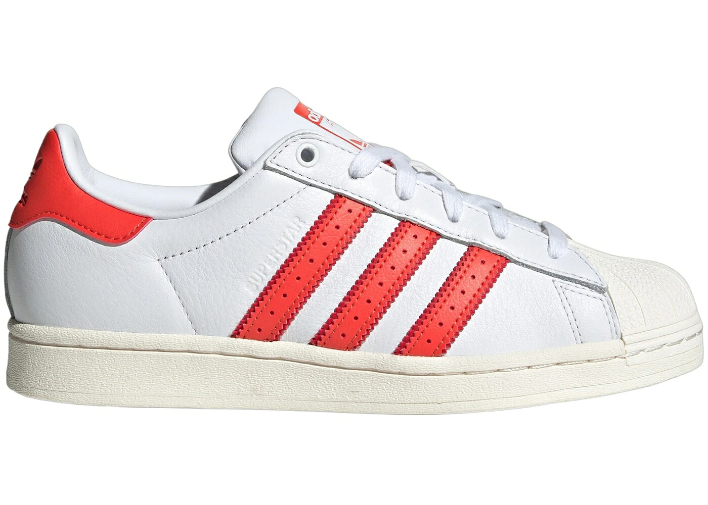 アディダス はやりっ子 白いこと 白いこと 赤 赤いこと WOMEN\u0027S スニーカー レディース ADIDAS SUPERSTAR CLOUD WHITE BRIGHT RED (WOMEN\u0027S) / CLOUD WHITE CLOUD WHITE BRIGHT
