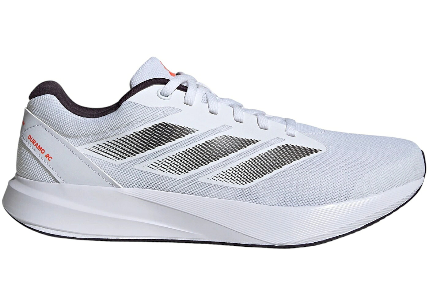 アディダス 白色 ホワイト 赤 レッド MET. スニーカー メンズ ADIDAS DURAMO RC CLOUD WHITE AURORA SOLAR RED / CLOUD WHITE AURORA MET. SOLAR｜スニケス