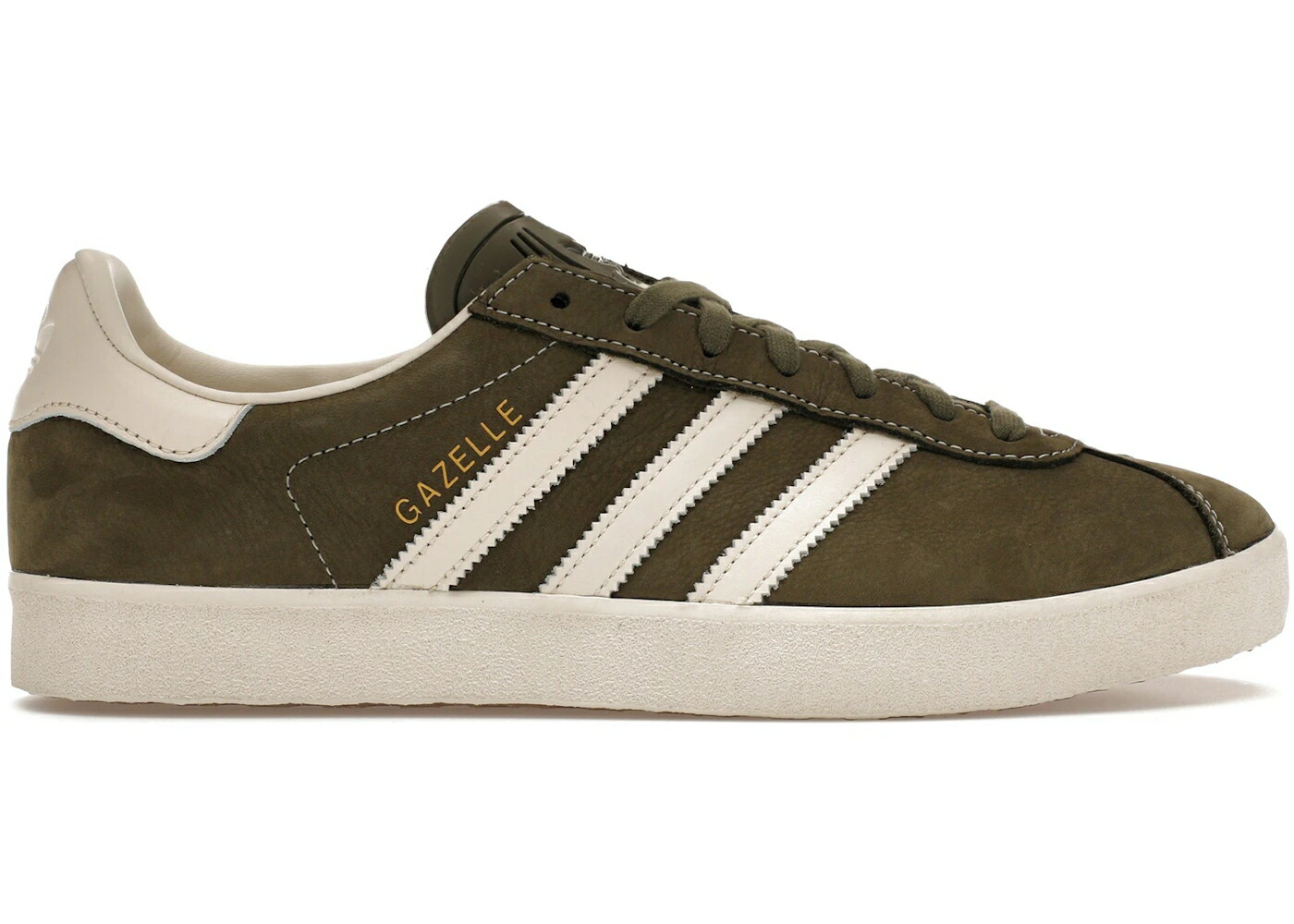 アディダス ガゼル オリーブ 白いこと 白いこと スニーカー メンズ ADIDAS GAZELLE 85 OLIVE STRATA / OLIVE STRATA CHALK WHITE WONDER