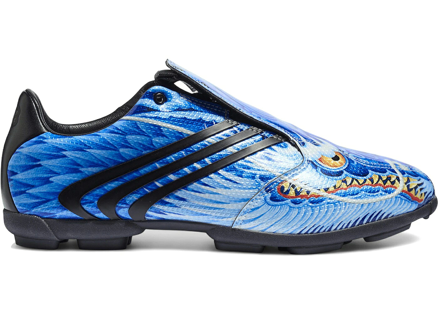 アディダス 火竜 黒いこと 黒いこと 青み 青色 スニーカー メンズ ADIDAS Y-3 F50 TUNIT BEAST PACK DRAGON / BLACK BLACK GLOW BLUE