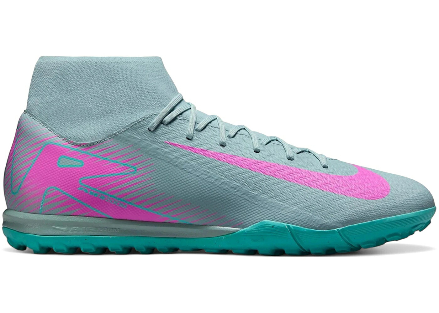 ナイキ アカデミー ピンク ブラスト スニーカー メンズ NIKE MERCURIAL SUPERFLY 10 ACADEMY TF PRISM PACK / OCEAN CUBE PINK BLAST