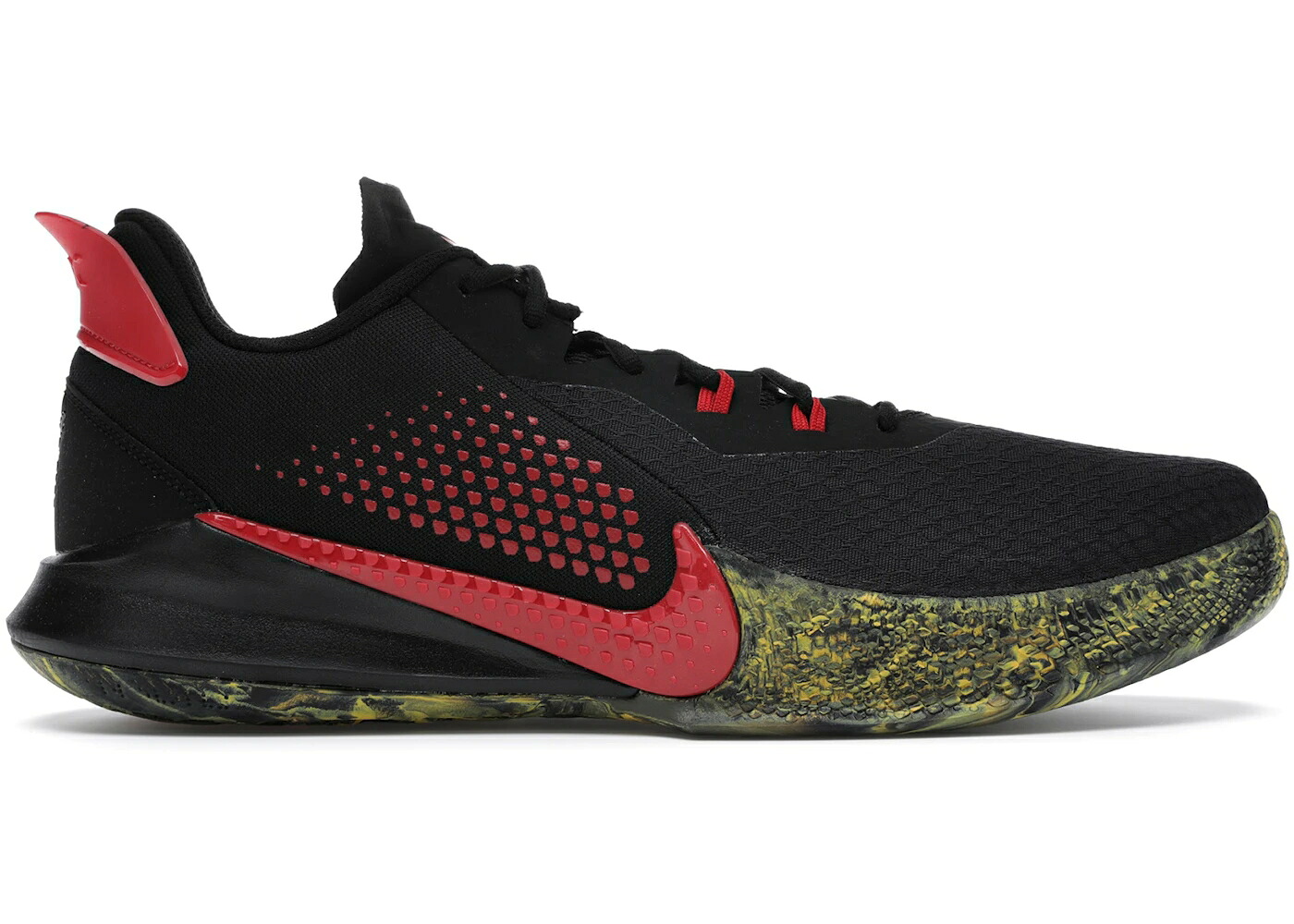 ナイキ マンバ 黒いこと 黒いこと 赤 赤いこと スニーカー メンズ NIKE MAMBA FURY ALTERNATE BRUCE LEE / BLACK UNIVERSITY RED UNIVERSITY
