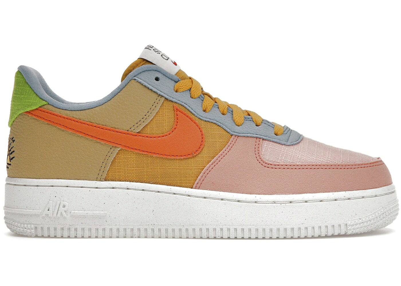 ナイキ 野球クラブ ゴールド カリー ウィート 空軍 \u002707 スニーカー メンズ NIKE AIR FORCE 1 LOW LV8 NEXT NATURE SUN CLUB / SANDED GOLD HOT CURRY WHEAT
