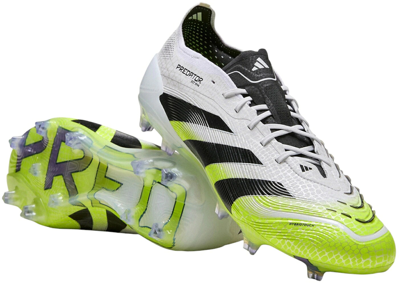 アディダス プレデター エリート 白いこと 白いこと 中核グループ 黒いこと 黒いこと スニーカー メンズ ADIDAS PREDATOR ELITE FG CLOUD WHITE CORE BLACK LUCID LEMON / CLOUD WHITE CORE BLACK LUCID
