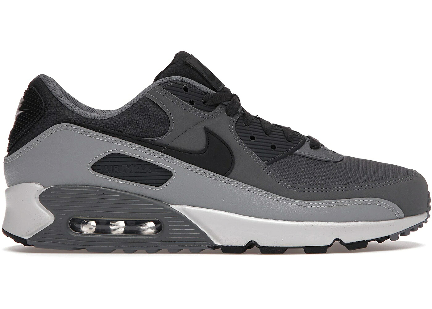 ナイキ マックス 薄墨色 薄墨色 冷やりとした エア湖マックス スニーカー メンズ NIKE AIR MAX 90 ANTHRACITE DARK GREY / ANTHRACITE DARK GREY COOL GREY
