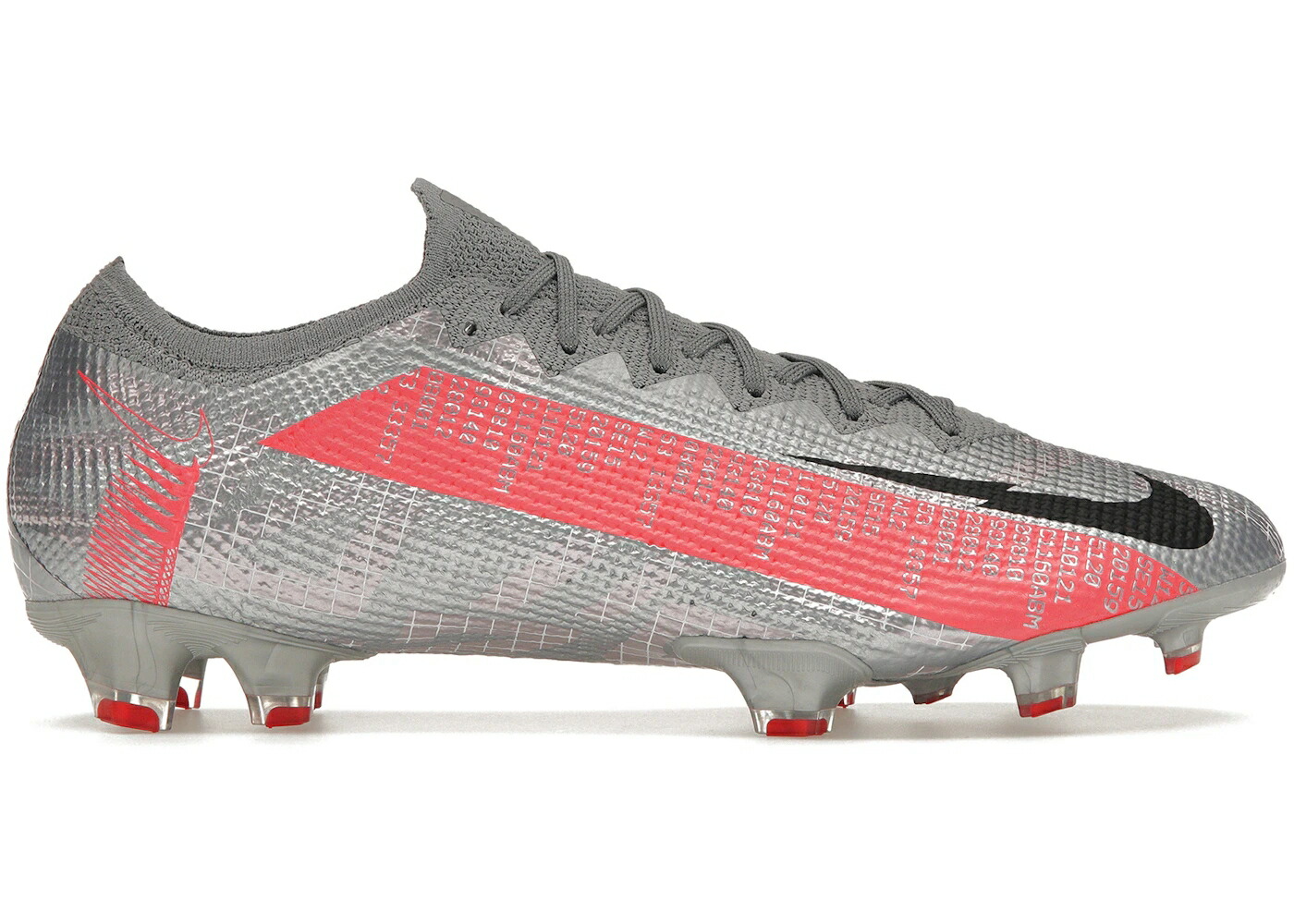 ナイキ サー青二才 エリート 薄墨色 薄墨色 クリムゾン スニーカー メンズ NIKE MERCURIAL VAPOR 13 ELITE FG METALLIC GREY CRIMSON / METALLIC BOMBER GREY PARTICLE