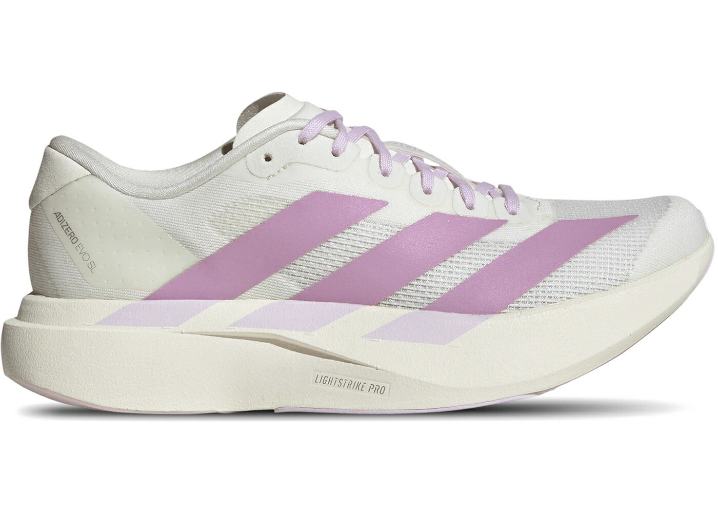 アディダス アディゼロ 白いこと 白いこと WOMEN\u0027S スニーカー レディース ADIDAS ADIZERO EVO SL OFF WHITE BLISS LILAC (WOMEN\u0027S) / OFF WHITE BLISS LILAC ICE