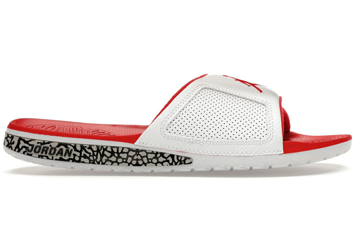 ナイキ ジョーダン ハイドロ 白色 ホワイト 灰色 シメント ファイア 赤 レッド スニーカー メンズ JORDAN HYDRO 3 RETRO WHITE CEMENT / WHITE FIRE RED FIRE RED