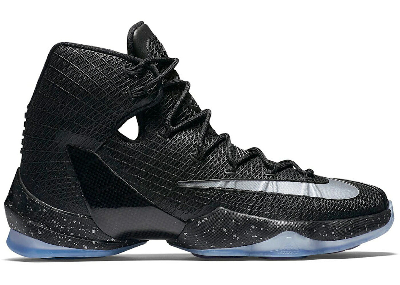 ナイキ レブロン サー青二才 エリート 黒いこと 黒いこと しろがね色 しろがね色 スニーカー メンズ NIKE LEBRON 13 ELITE BLACK / BLACK BLACK REFLECT SILVER