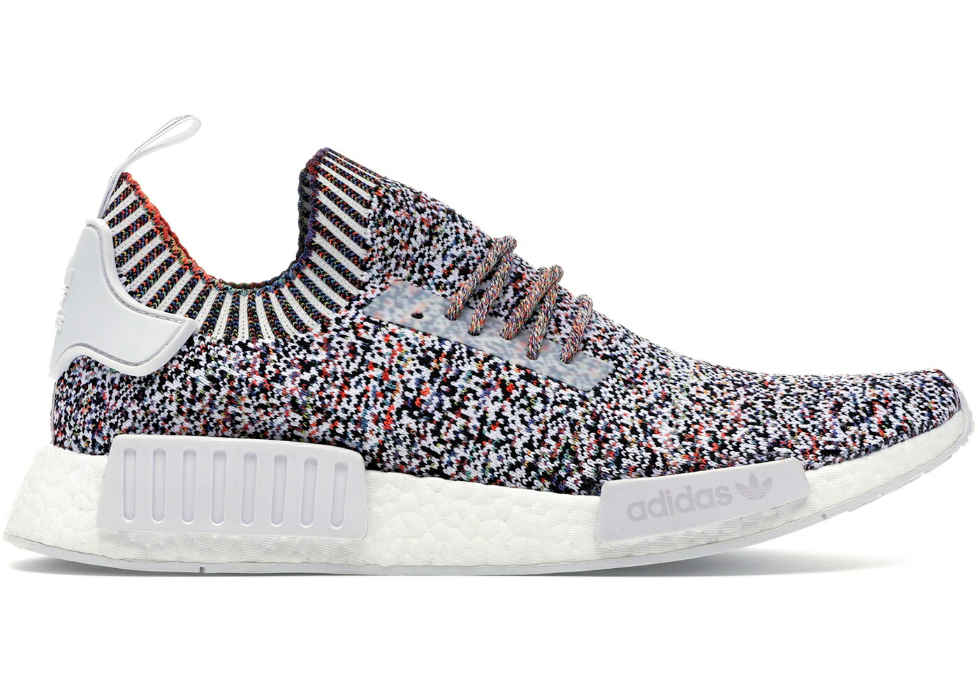 アディダス 虹色 レインボー コア 白色 ホワイト スニーカー メンズ ADIDAS NMD R1 COLOUR STATIC RAINBOW / CORE WHITE MULTI COLOR