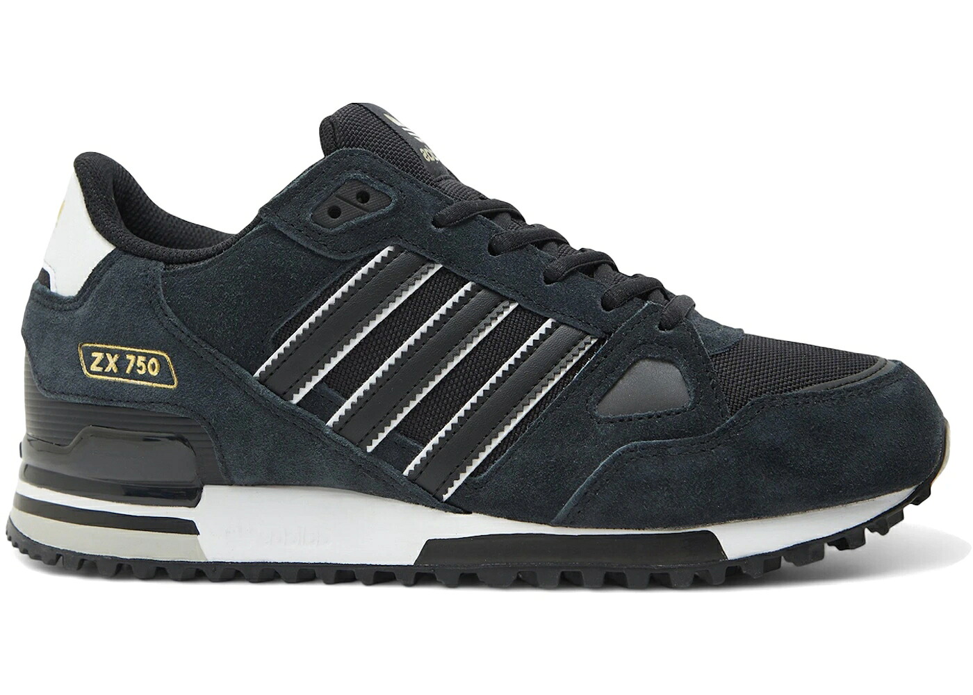 アディダス 黒いこと 黒いこと 白いこと 白いこと 中核グループ スニーカー メンズ ADIDAS ZX 750 BLACK WHITE / CORE BLACK FOOTWEAR WHITE