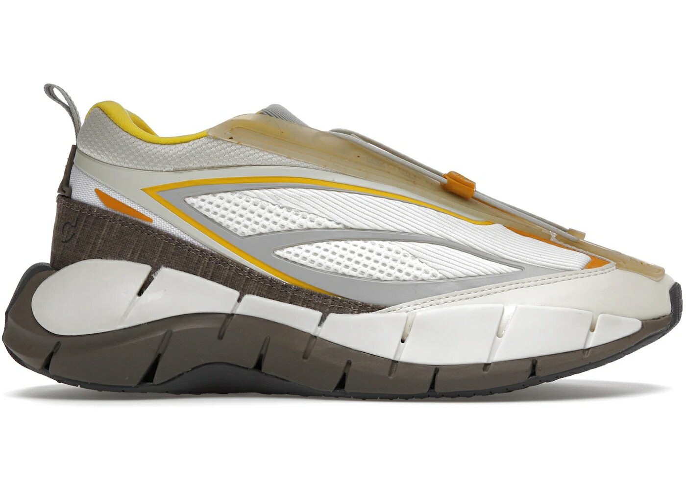 リーボック ジグ ハイドロ 灰色 グレー 黄色 イエロー スニーカー メンズ REEBOK ZIG 3D STORM HYDRO COTTWEILER ALABASTER / ALABASTER GREY YELLOW|スニケス