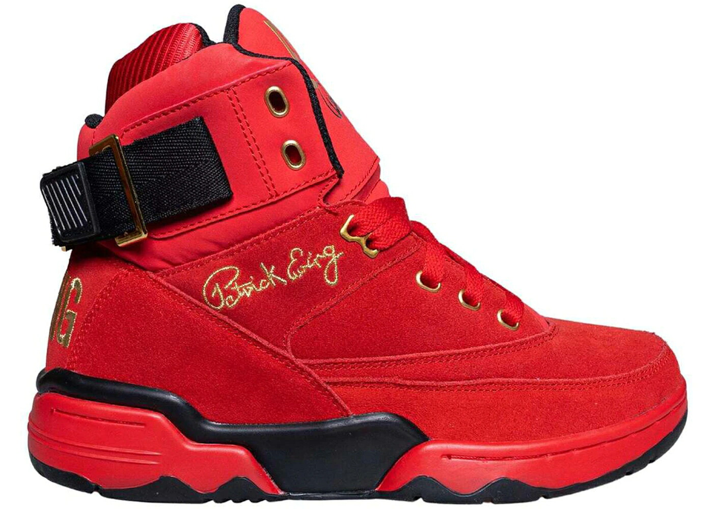 ユーイングアスレティックス アスレチックス 赤 レッド 黒色 ブラック ゴールド ユーイングアスレチックス スニーカー メンズ EWING ATHLETICS EWING 33 HI 10 YEAR ANNIVERSARY RED BLACK GOLD / RED BLACK GOLD