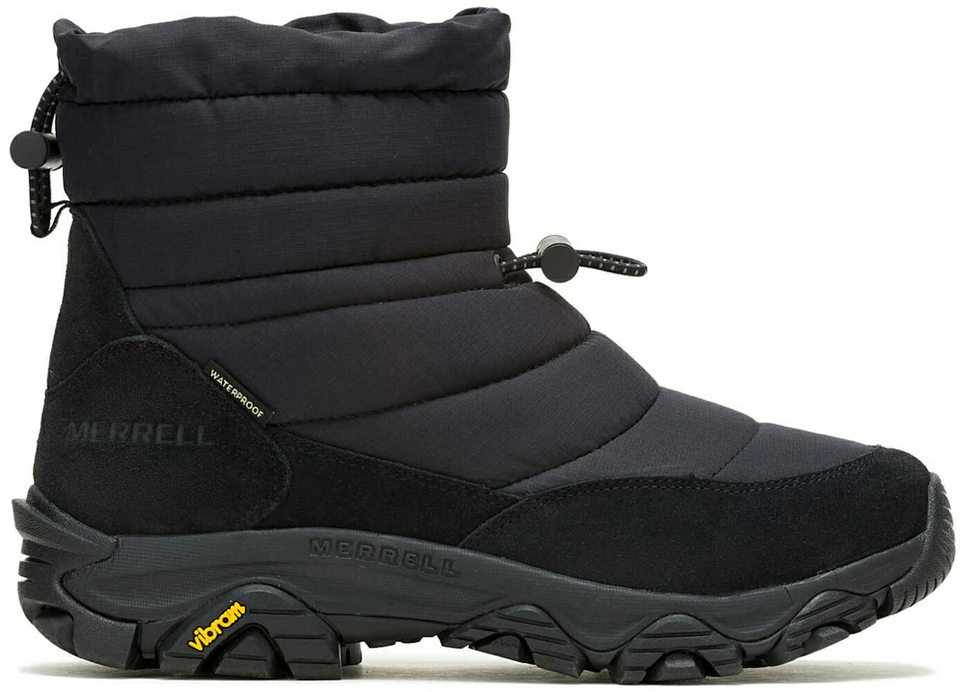 メレル ゼロ ブーツ 黒色 ブラック スニーカー メンズ MERRELL COLDPACK 3 ZERO THERMO TALL WATERPROOF BOOT BLACK /