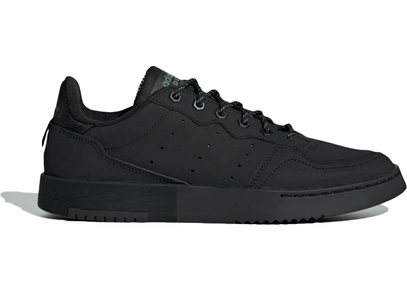 アディダス コア 黒色 ブラック スニーカー メンズ ADIDAS SUPERCOURT CORE BLACK / CORE BLACK CORE BLACK TRACE