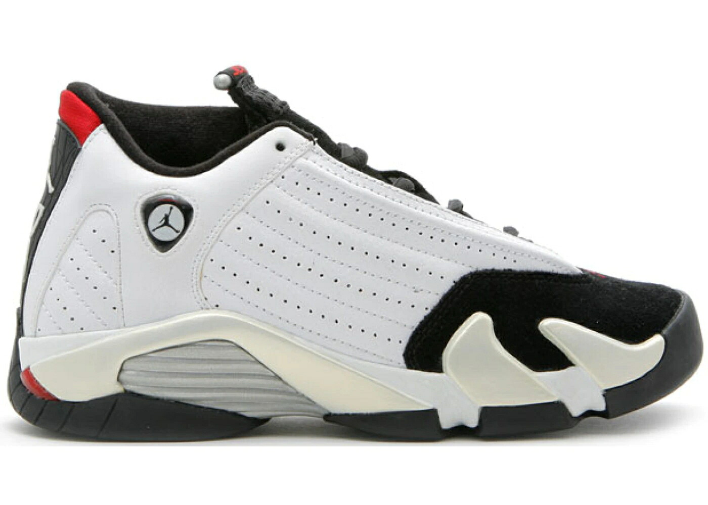 ナイキ ジョーダン 黒いこと 黒いこと 白いこと 白いこと 赤 赤いこと お坊っちゃん キッズ JORDAN 14 RETRO BLACK TOE (2006) (GS) / WHITE BLACK VARSITY RED METALLIC もの言う花 マタニティ スニーカー