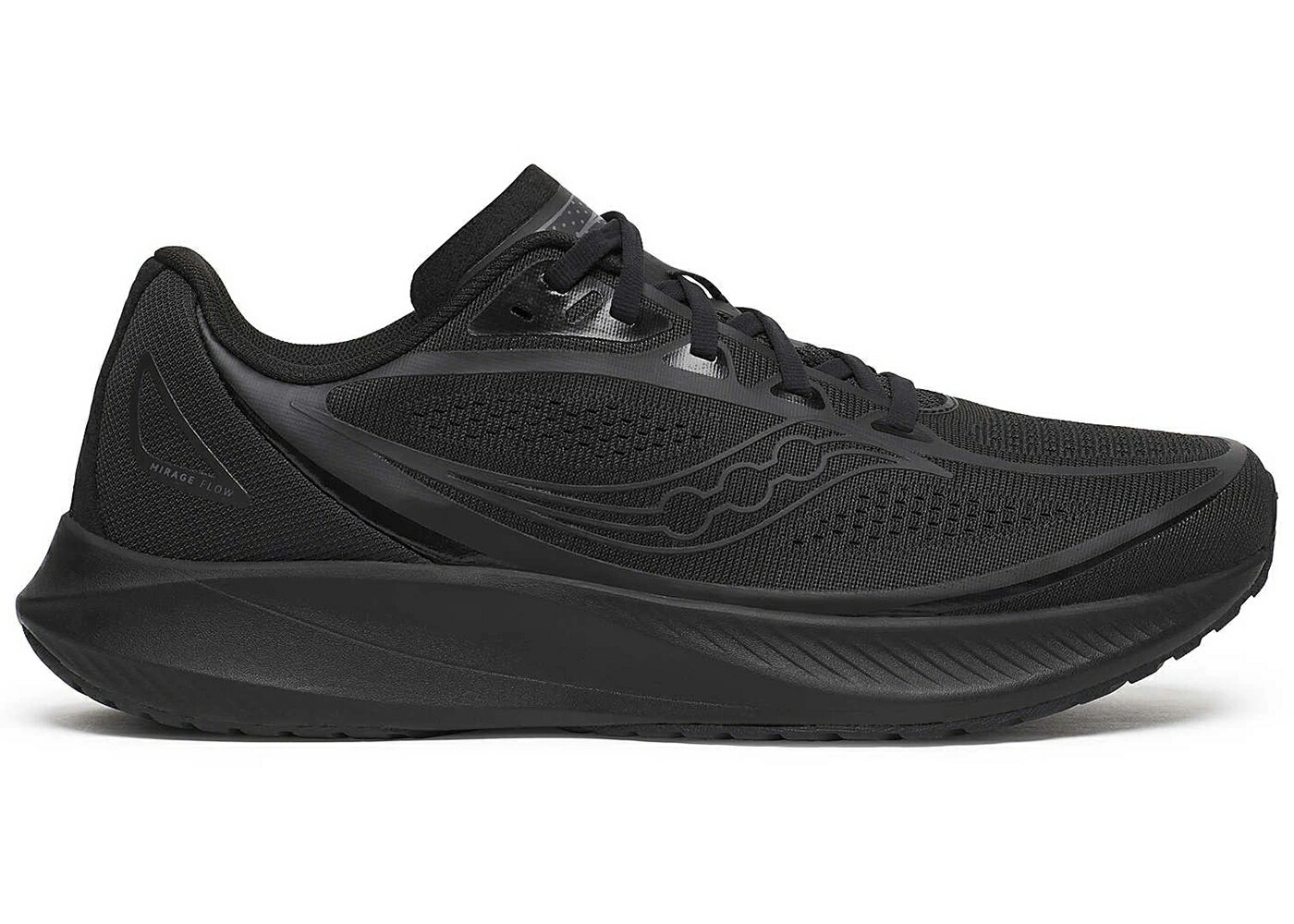 サッカニー 流出受け答え 黒いこと 黒いこと スニーカー メンズ SAUCONY MIRAGE FLOW TRIPLE BLACK / TRIPLE BLACK