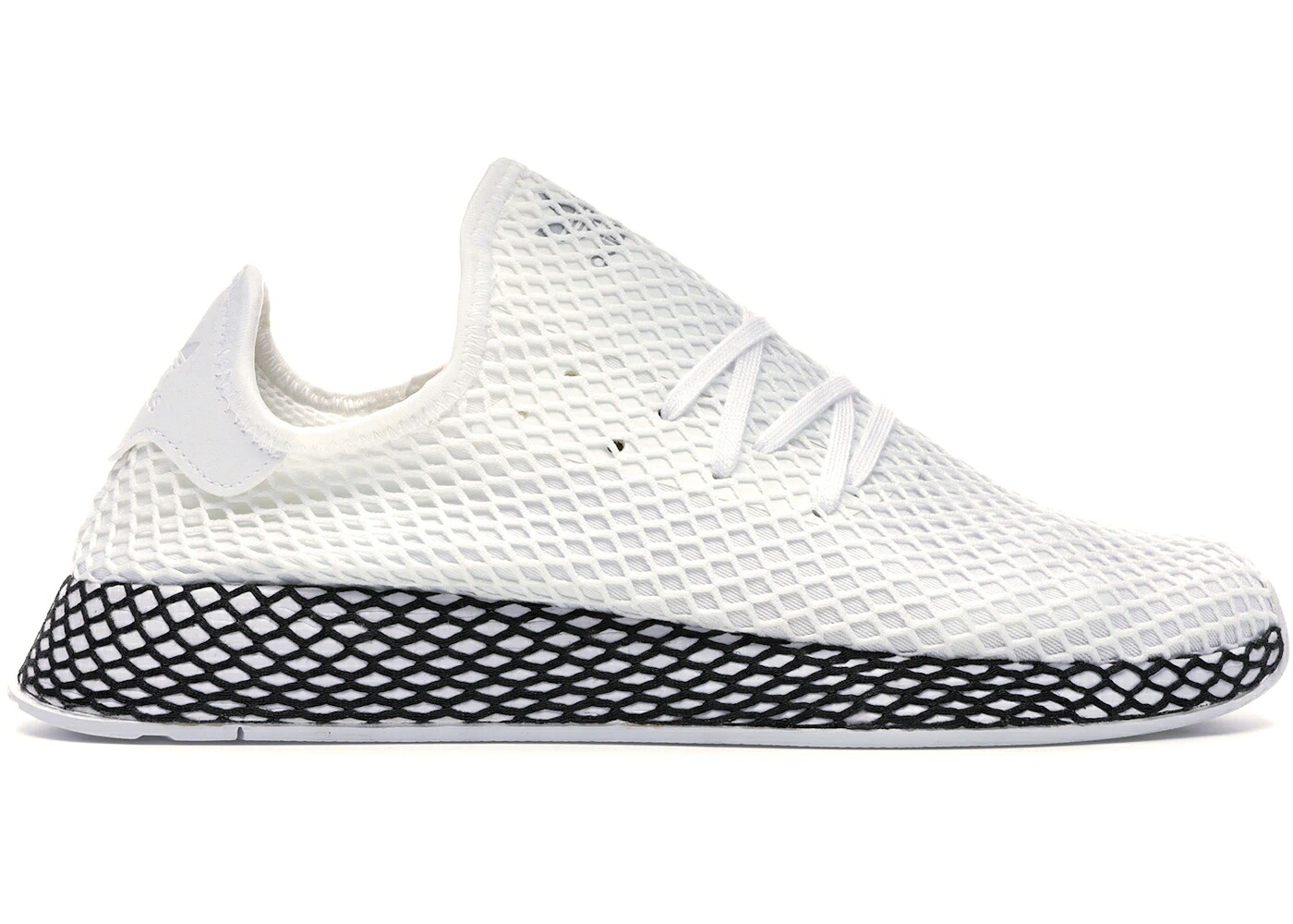 アディダス 白色 ホワイト コア 黒色 ブラック スニーカー メンズ ADIDAS DEERUPT CLOUD WHITE CORE BLACK / CLOUD WHITE CLOUD WHITE CORE|スニケス