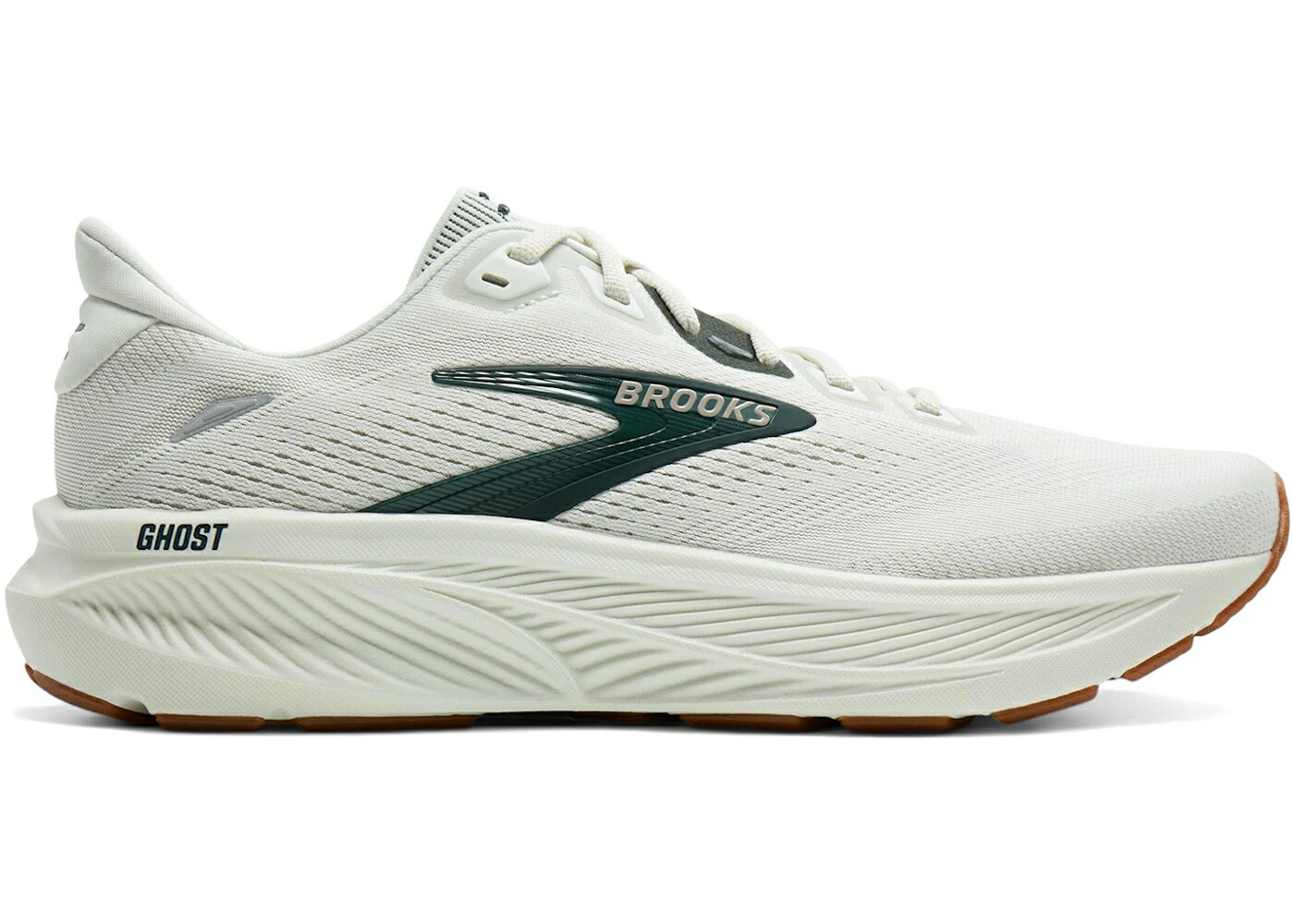 ブルックス 薄墨色 薄墨色 スニーカー メンズ BROOKS GHOST 18 GREY SPRUCE TAN / GREY SPRUCE TAN
