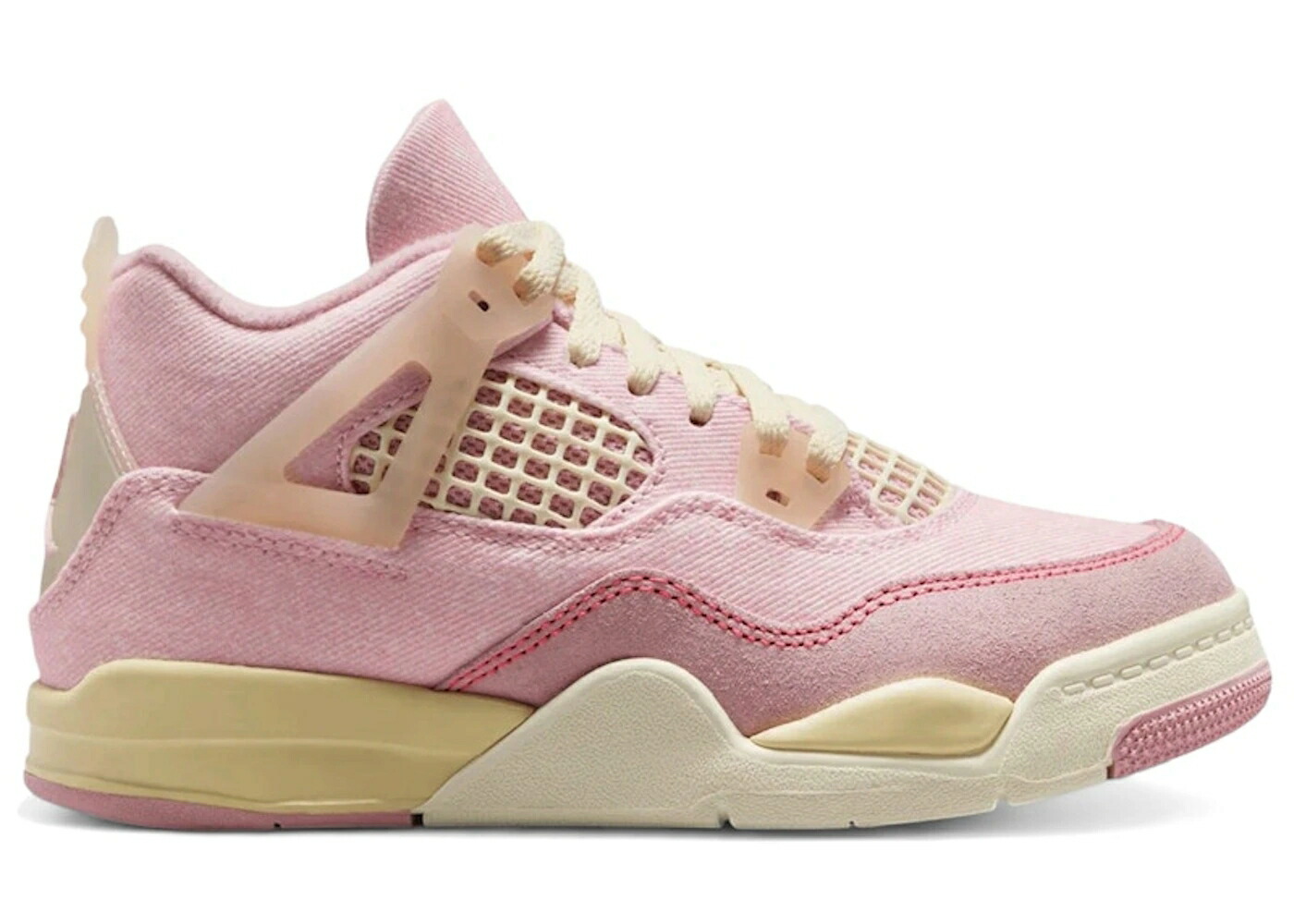 ナイキ ジョーダン お坊っちゃん キッズ JORDAN 4 RETRO ICED CARMINE (なおなお書き) / ICED CARMINE COCONUT MILK MUSLIN もの言う花 マタニティ スニーカー