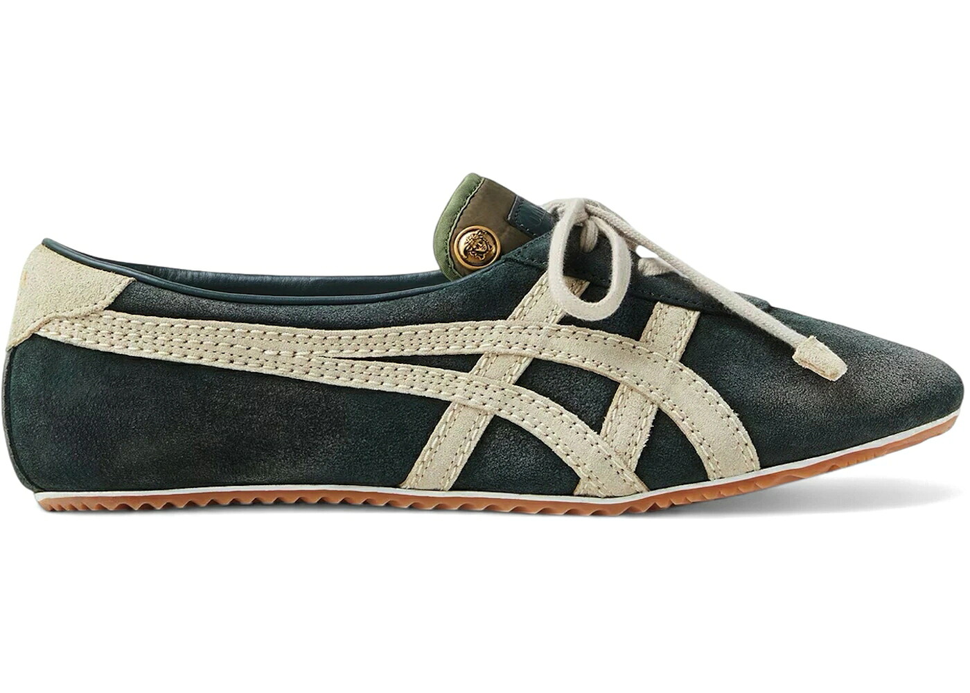 アシックス タイチ スエードクロス スウェード 緑 緑であること オニツカタイガー スニーカー メンズ ASICS ONITSUKA TIGER TAI-CHI SAKURA SUEDE VERSACE GREEN /
