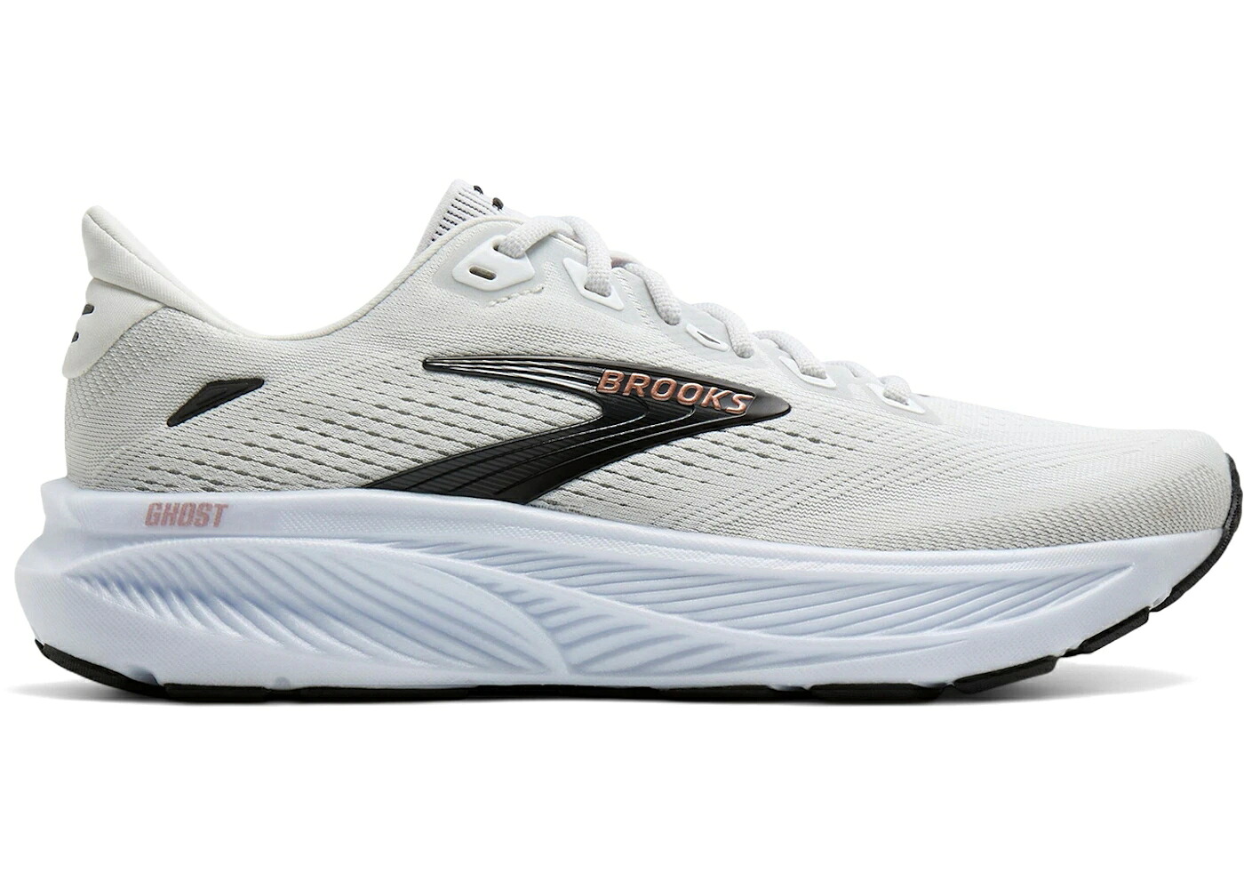 ブルックス 白いこと 白いこと 黒いこと 黒いこと さくら色 ゴールド WOMEN\u0027S スニーカー レディース BROOKS GHOST 18 WHITE BLACK ROSE GOLD (WOMEN\u0027S) / WHITE BLACK ROSE GOLD