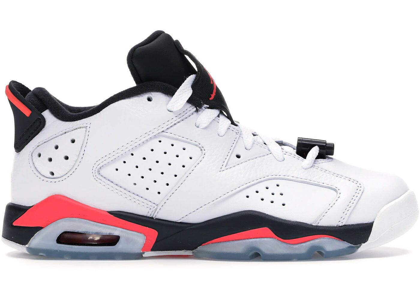 ナイキ ジョーダン 白いこと 白いこと 黒いこと 黒いこと お坊っちゃん キッズ JORDAN 6 RETRO LOW WHITE INFRARED 23 BLACK (GS) / WHITE INFRARED 23 BLACK もの言う花 マタニティ スニーカー